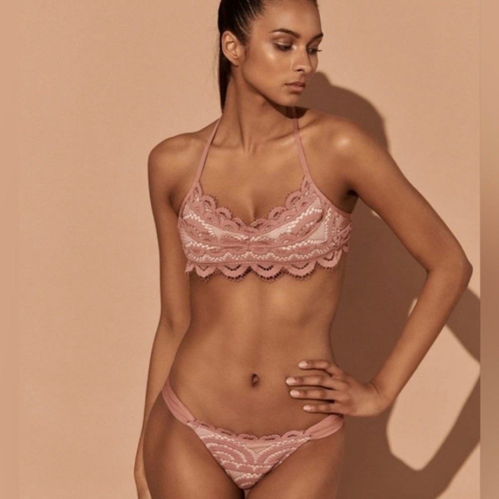 PQ Swim Waterlily Lace Bikini Set